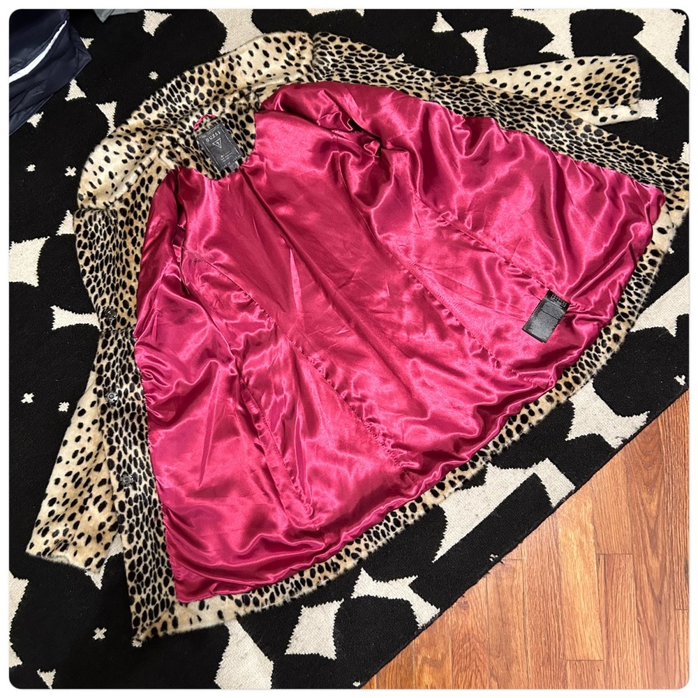Guess leopard print coat - Picture 6 of 11